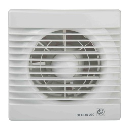 Extractor d/bao S&P DECOR 200 S (180 m/h 125 vid-par.)