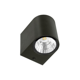 Led redonda Vivion  10x9 7+7W fra - negro