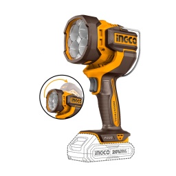Linterna Ingco CWLI2088 20V 2000 lm (s/bat ni carg)