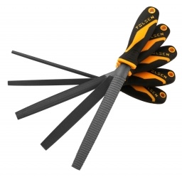 Set Tolsen Limas 4pz 8 + escofina 32038