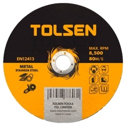 Disco c/metal Tolsen ac.inox 230x2.0x22.2mm 76107