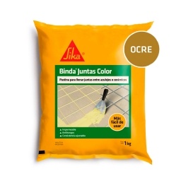 Pastina antihongos Sika Binda Juntas (Ocre) 1Kg��
