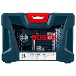 Maletn V-line Bosch 41 pzs para taladrar y atornillar