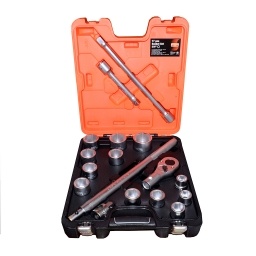 Juego De Bocallaves y Accesorios Bahco 3/4 17Pzs SLX 17