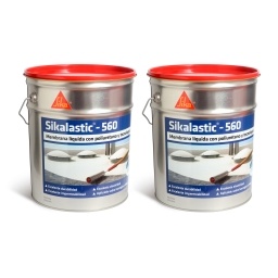 Membrana Líquida C/Poliuret.Sika Sikalastic 560 20+20kg Blanco