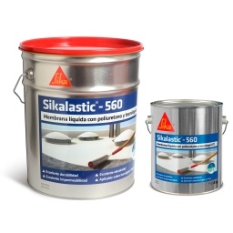 Membrana Líquida C/Poliuret.Sika Sikalastic 560 20+4kg Gris