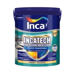 Membrana imperm. Incatech Transitable Bco. Inca 4Kg