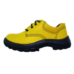 Zapato de cuero amarillo pta.acero T:35 WORKSAFE