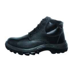 Botn cuero negro pta y plantilla acero Talle:40 WORKSAFE