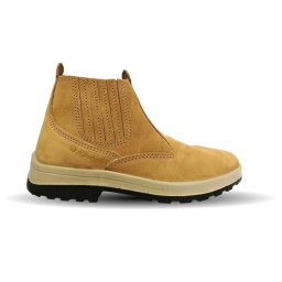 Botín de campo nobuck elastizado amarillo T:40 WORKSAFE