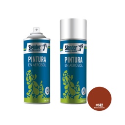 Pintura aerosol Slender 400ml.PInt.y ext.Rojo Oxido (142)