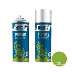 Pintura aerosol Slender 400ml.PInt.y ext.Verde Manzana(101)