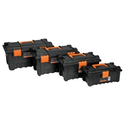 Caja herramientas (35x20x16) polip.naranja TRUPER CHA-14N