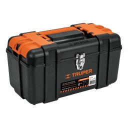 Caja c/broc.metal(43x25x23) polipr.c/compart.TRUPER CHP17XC