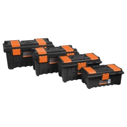 Caja herr.35x20x16polip.c/compartimentos TRUPER CHA-14NC