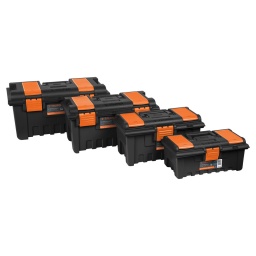 Caja herr.41x23x22polip.c/compartimentos TRUPER CHA-16NC