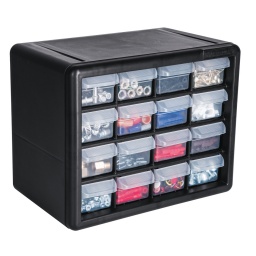 Organizador de 16 gavetas27x22x16cm  TRUPER ORG-16