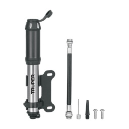 Infl.25cmpleg.adosable.bicicc/pedal(87psi) TRUPER BOM-MI-X