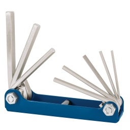 Jgo.8 llaves Allen 1.5-8mm.Navaja  TRUPER ALL-8M