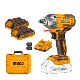 Llave de impacto Ingco CIWLI2038 1/2 20V Brush (2 x 2.0Ah)