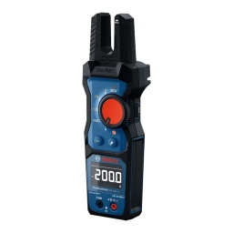 Amperimetro de Horquilla Bosch GFM 1000-15