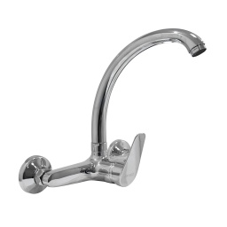 Monocomando cocina pared Zanetti zinc 35mm 20cm p.alto CROMADO
