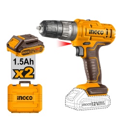 Atorn. percutor Ingco CIDLI1228 12V (2x1.5Ah val. y 4 broc.)