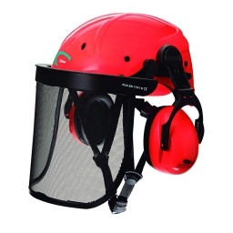 Casc.c/malla metl y prot.audittrab.altura CLIMAX  437 CADI