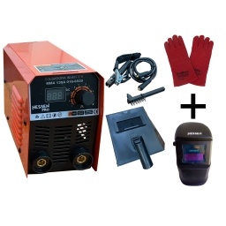 Soldadora Hessen Pro 130A + Guantes + Pantalla 2935