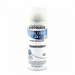 Aerosol Rust Oleum U.Cover 2X barniz mate 340g