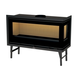 Estufa alto rendimiento leña Vivion Cairo 110ED Vision ng