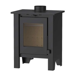 Estufa alto rendimiento leña Vivion Eco Doble Plus 8kW ng