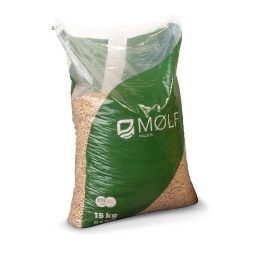 Bolsa 15kg -Pellet de madera nacional - 6mm
