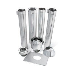 Kit instalación p/techo Estufa leña Eco Mini / Eco máxima