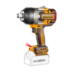Llave De Impacto 34 Ingco Ciwli201351 1350nm 20v  sbat