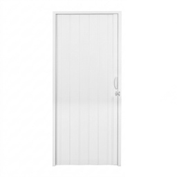 Puerta Plegable Plastilit Blanco Nieve PVC 1.00 x 2.10 m