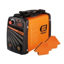 Soldadora inverter Lusqtoff IRON-250 + 2 escuadras magneticas