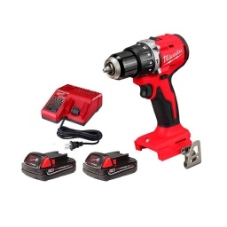 Taladro percutor Milwaukee 3602-259CT 18V Brush. HD ( 2x2.0Ah)