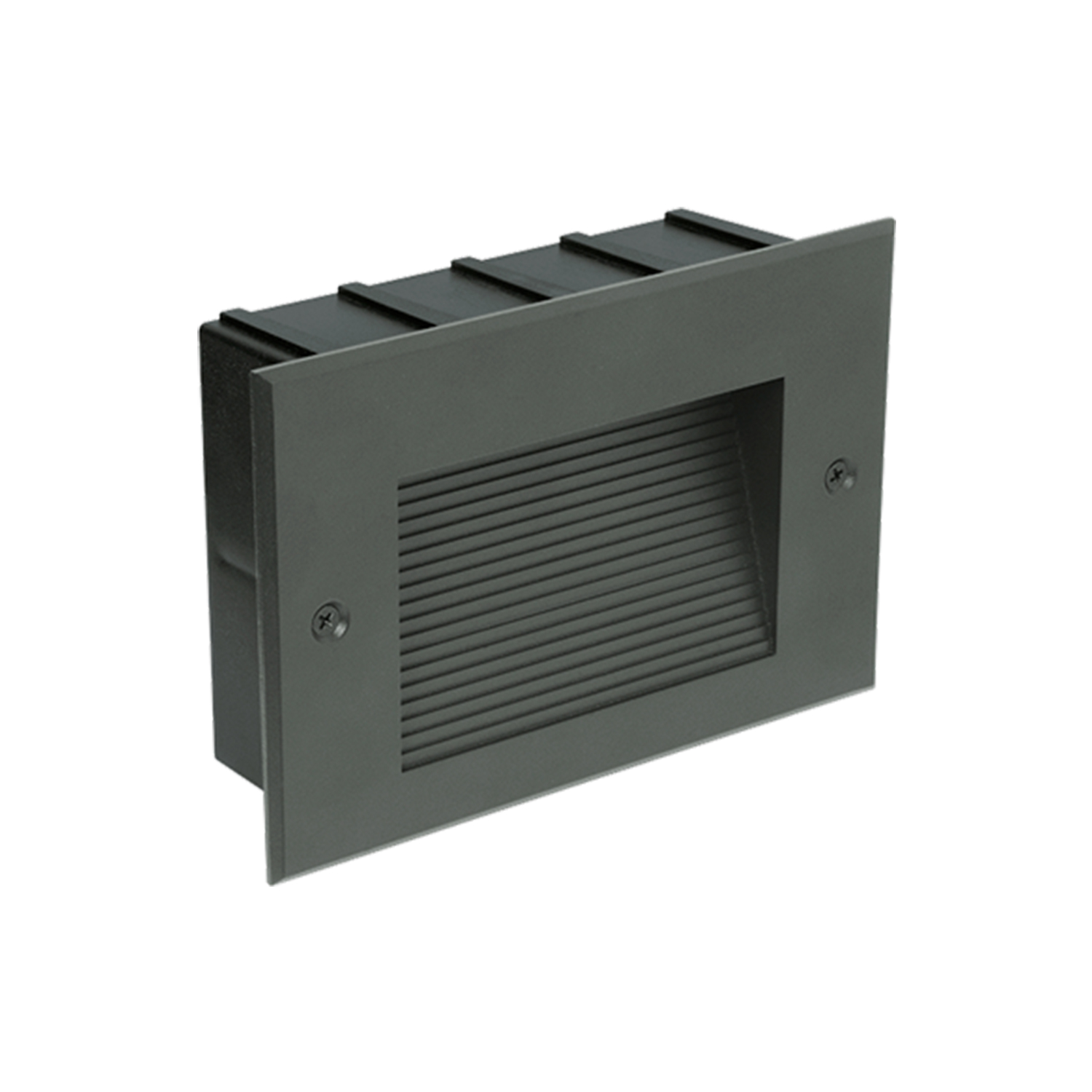 Led rectangular Vivion 18x12 6W cálida - gris Electricidad Iluminación ...