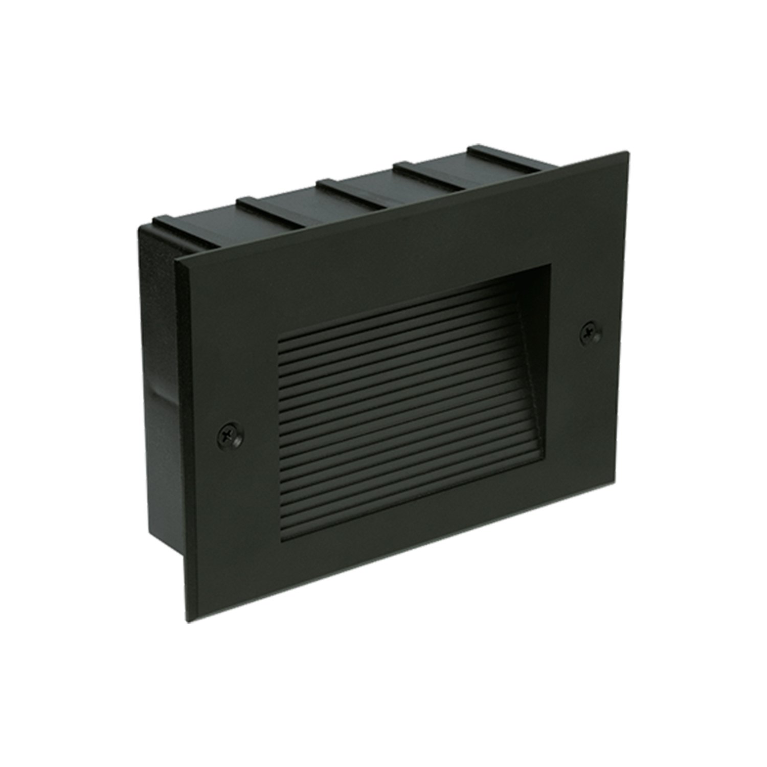 Led rectangular Vivion 18x12 6W fría - negro Electricidad Iluminación ...