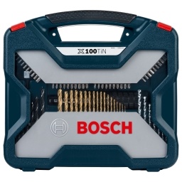 Maletn X-Line Bosch 100 pzs para taladrar y atornillar
