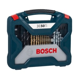 Maletn X-Line Bosch 50 pzs para taladrar y atornillar
