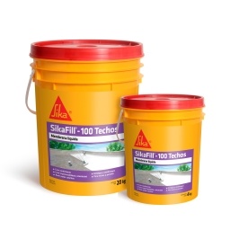 Membrana Líquida Sika SikaFill-100 Techos 20+4kg Terracota
