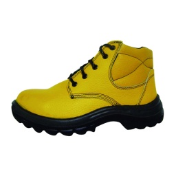 Botn de cuero amarillo pta.acero T:46 WORKSAFE