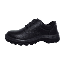 Zapato cuero negro pta y plantilla acero  T:46 WORKSAFE