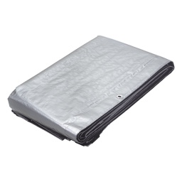Lona Pol.gris (Prot.UV) coj. 9x14m TRUPER L-914