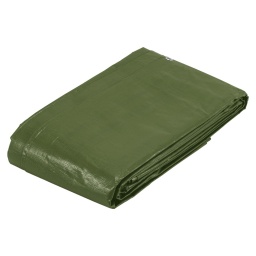 Lona Pol.verde olivo (Prot.UV) coj (Uso rudo) 5x6m TRUPER L-56X