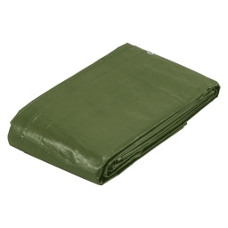 Lona Pol.verde olivo (Prot.UV) c/oj (Uso.Rudo)12x17m TRUPER L1217X