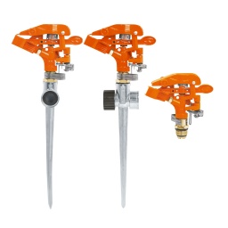 Regador puls.11cabeza y estaca metal+CLICK-M TRUPER ASP-11