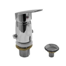 Monocomando bidet Zanetti zinc 35mm c/transf CROMADO